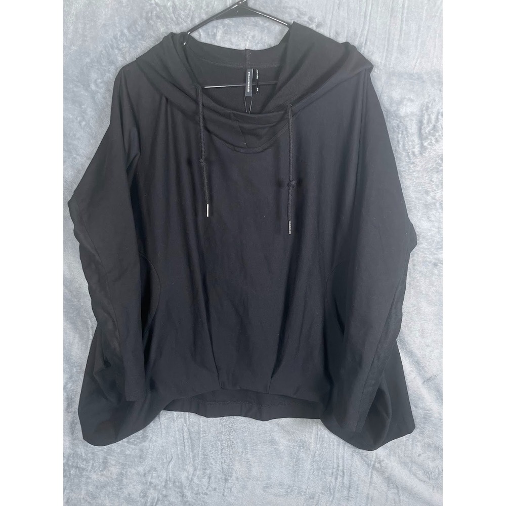 Stella Carakasi Women's Hooded Shawl Pullover Black Size Small/Medium NWT